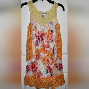 Jona Michelle Girls Size 8 Flowy Spring Dress.